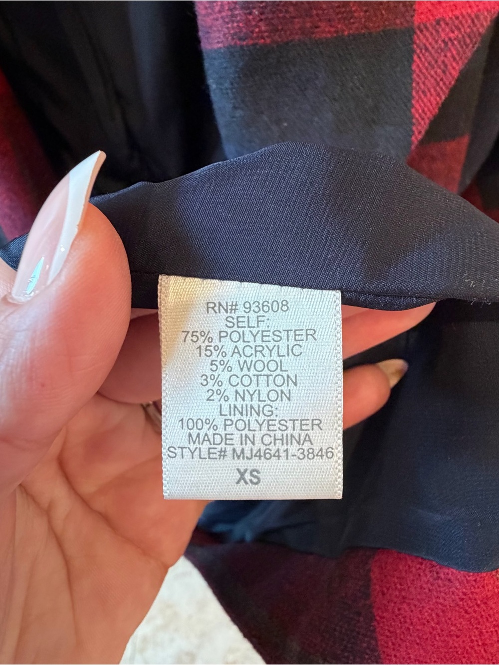 MATTY M Plaid Jacket - Picture 6 of 8